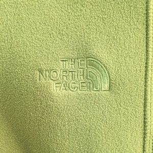 Pea Green North Face Osito Jacket, S/P